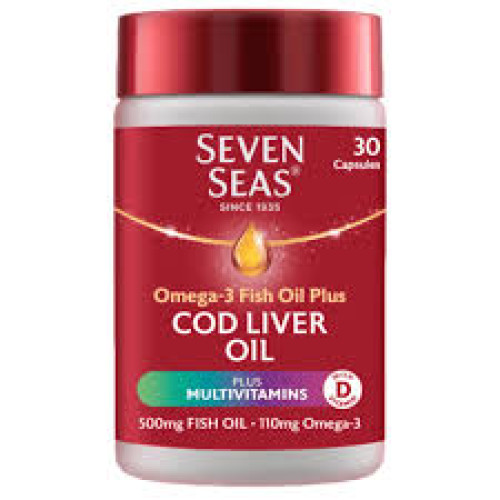 Seven Seas Omega-3 Fish Oil Plus